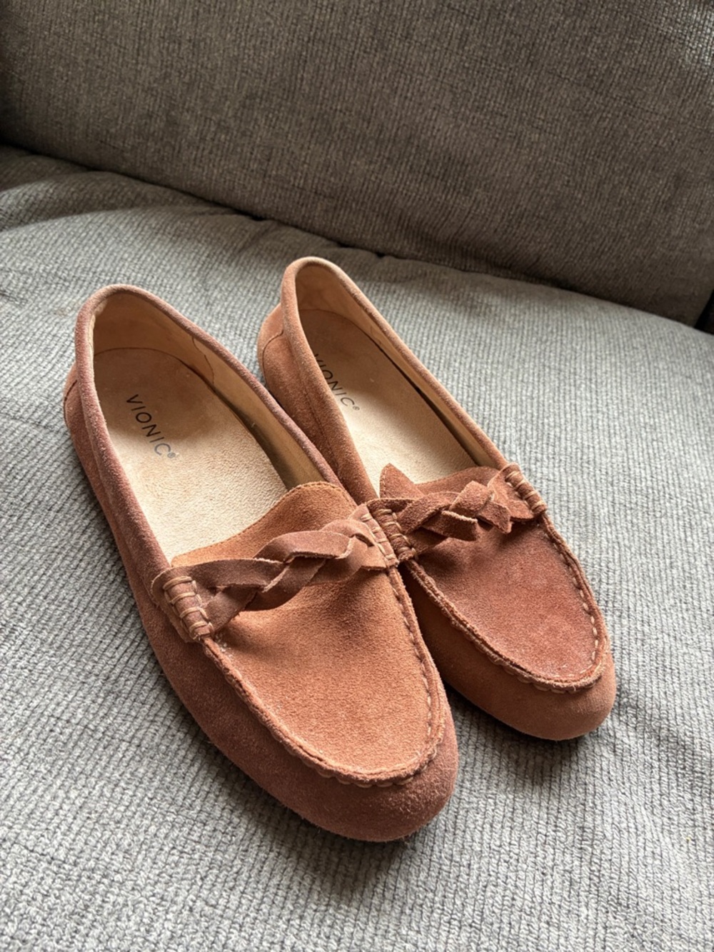 Vionic Suede Loafers